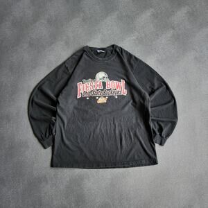 Vintage Y2K Ohio State Buckeyes Fiesta Bowl Black Long Sleeve Shirt Large